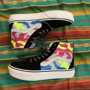 Vans Women’s platform sneakers.